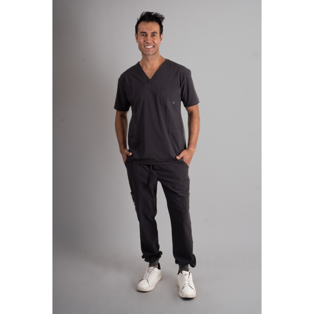 Scrub LUXURY Jogger Gris Oxford