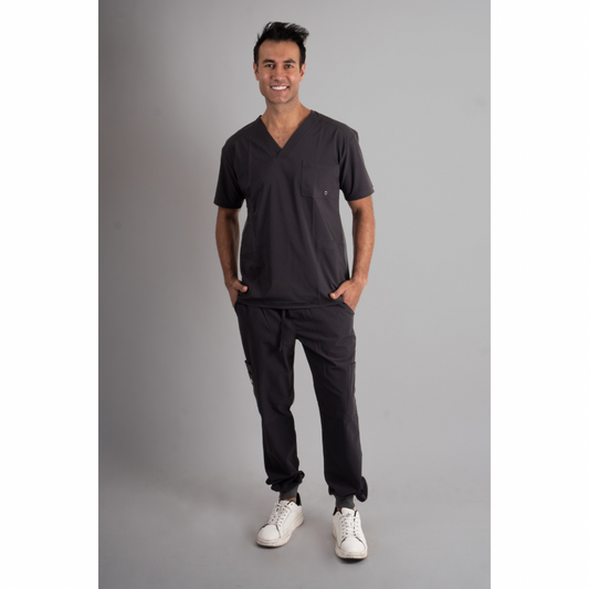 Scrub LUXURY Jogger Gris Oxford