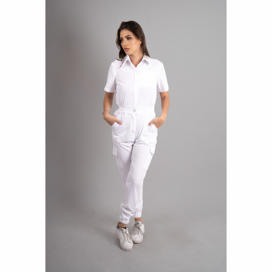 Jumpsuit CHIC Jogger Blanco