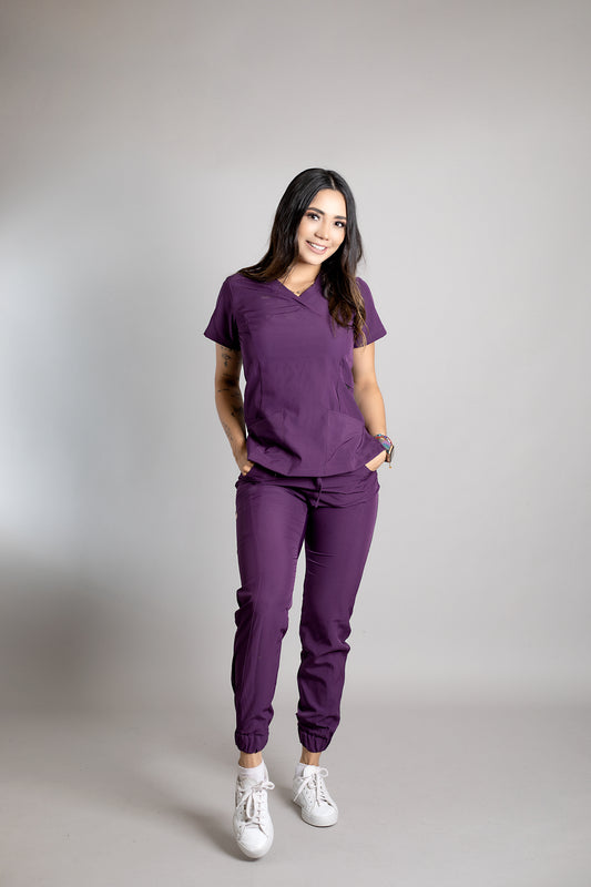 Scrub FANCY Jogger Morado